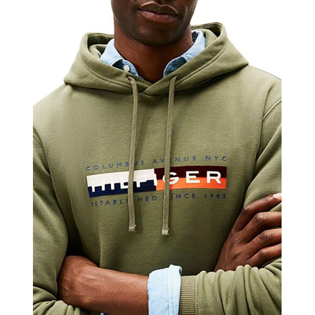 Product TOMMY HILFIGER TH COLOUR BLOCK GRAPHIC HOODIE base image