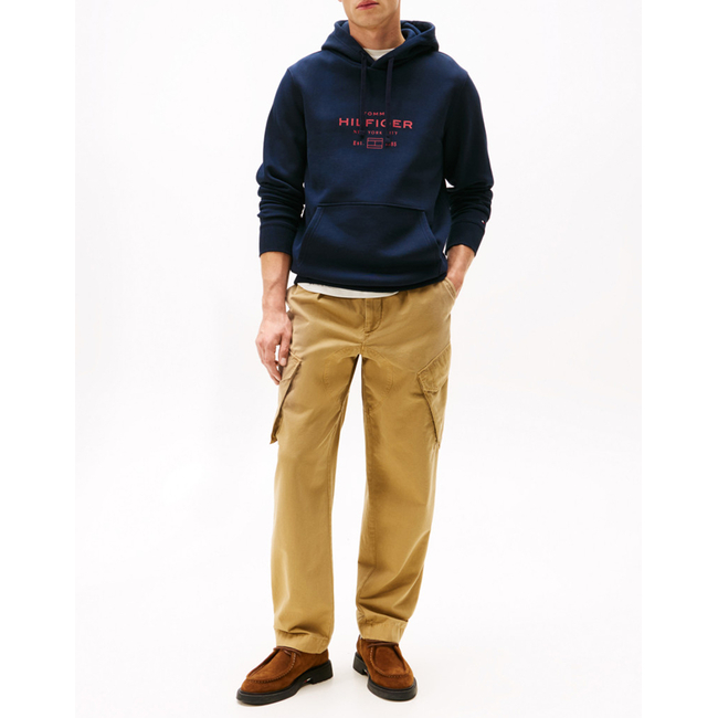 Product TOMMY HILFIGER OVAL GRAPHIC HOODIE base image