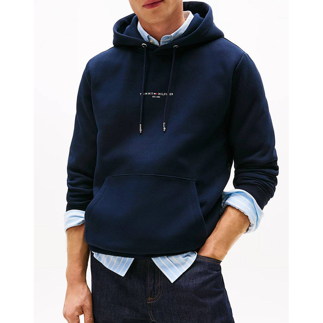 Product TOMMY HILFIGER TOMMY LOGO TIPPED HOODY base image