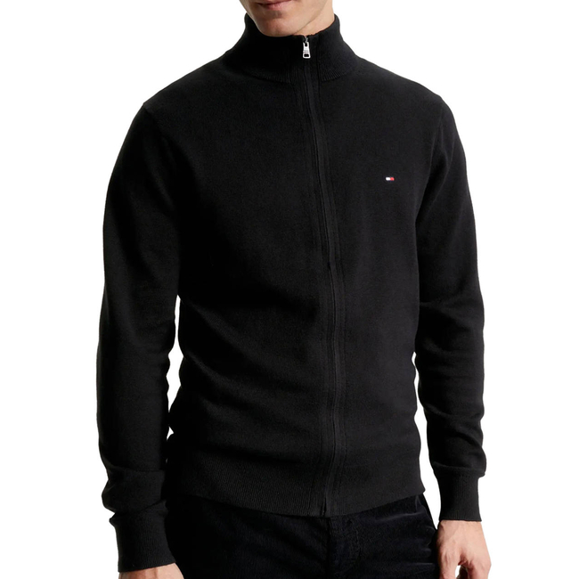 Product TOMMY HILFIGER PIMA ORG CTN CASHMERE ZIP THRU base image
