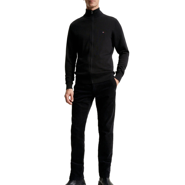 Product TOMMY HILFIGER PIMA ORG CTN CASHMERE ZIP THRU base image