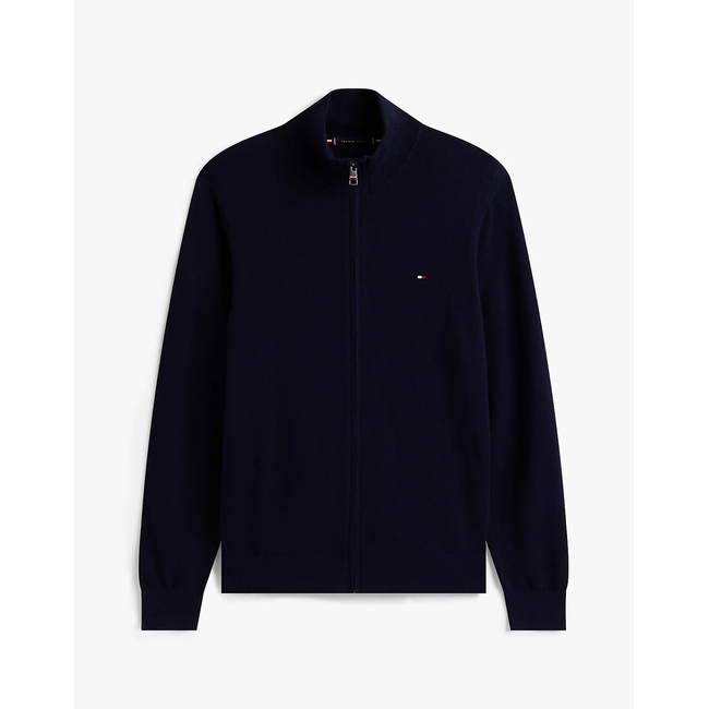 Product TOMMY HILFIGER PIMA ORG CTN CASHMERE ZIP THRU base image