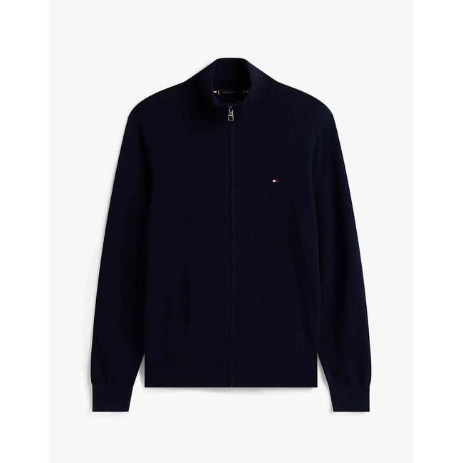 Product TOMMY HILFIGER PIMA ORG CTN CASHMERE ZIP THRU base image