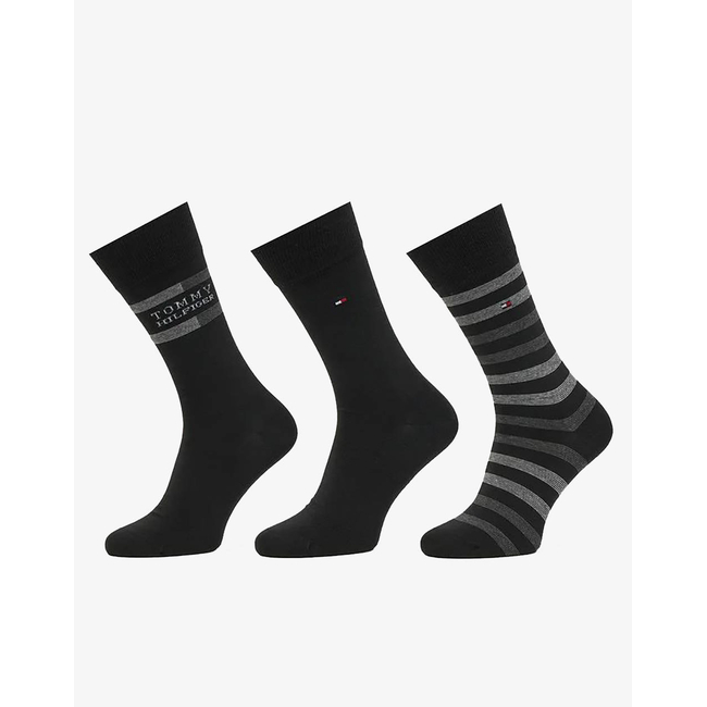 Product TOMMY HILFIGER TH MEN SOCK 3P GIFTBOX TOMMY STRIPE base image
