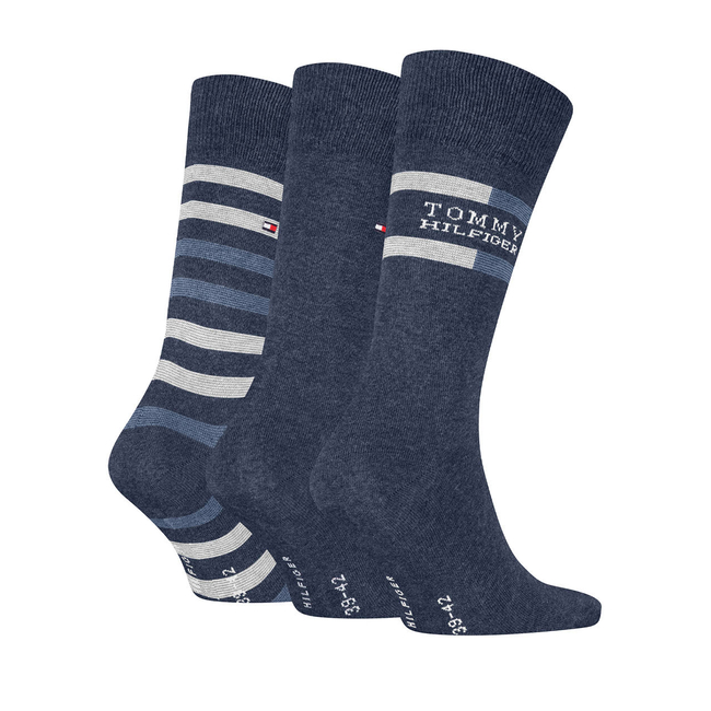 Product TOMMY HILFIGER TH MEN SOCK 3P GIFTBOX TOMMY STRIPE base image