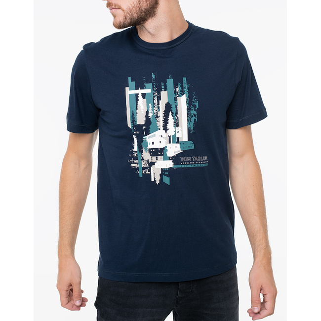 Product TOM TAILOR PRINTED T-SHIRT MEN base image