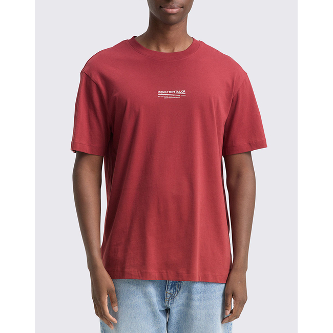 Product TOM TAILOR RELAXED PRINTED T-SHIRT ΜΠΛΟΥΖΑ ΑΝΔΡΙΚΟ base image