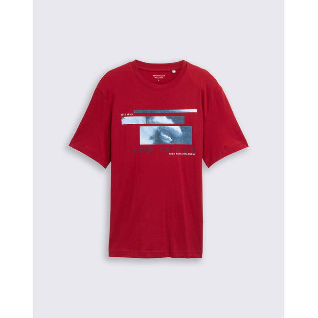 Product TOM TAILOR T-SHIRT WITH PHOTO ΜΠΛΟΥΖΑ ΑΝΔΡΙΚΟ base image