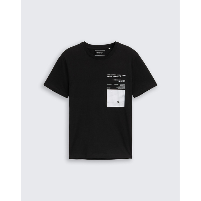 Product TOM TAILOR PHOTO PRINTED T-SHIRT ΜΠΛΟΥΖΑ ΑΝΔΡΙΚΟ base image