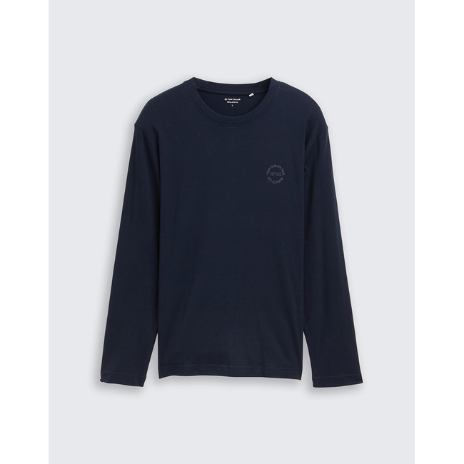 Product TOM TAILOR PRINTED LONGSLEEVE ΜΠΛΟΥΖΑ ΑΝΔΡΙΚΟ base image