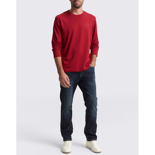 Product TOM TAILOR PRINTED LONGSLEEVE ΜΠΛΟΥΖΑ ΑΝΔΡΙΚΟ base image