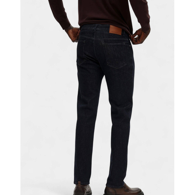 Product TRUSSARDI JEANS -5 TASCHE 370 CLOSE IN DENIM BLUE RINSE base image