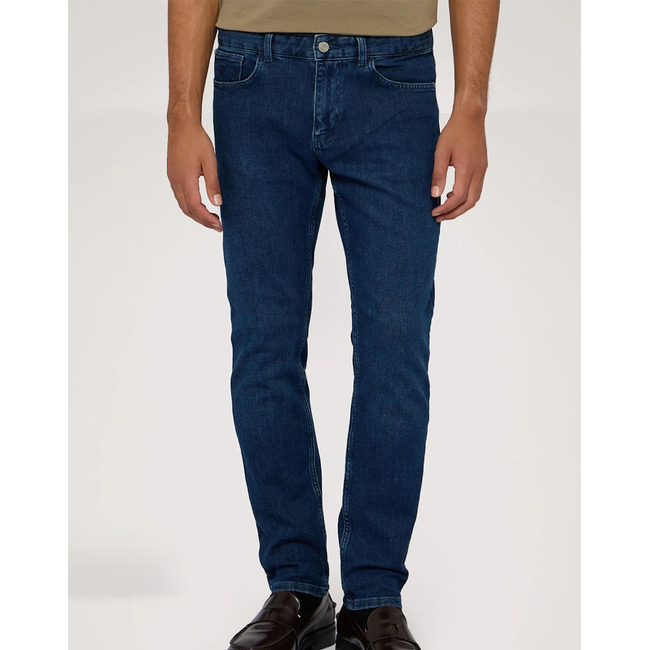 Product TRUSSARDI JEANS-5 TASCHE 370 CLOSE IN DENIM BLUE STONE WASHED E TRATTAMENTO CHIMICO base image