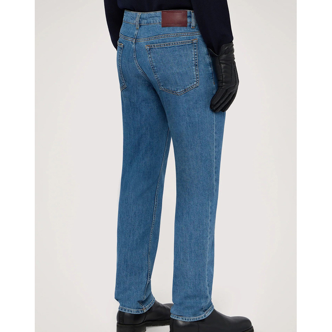 Product TRUSSARDI JEANS-5 TASCHE 370 CLOSE IN DENIM BABY BLUE STONE WASHED base image