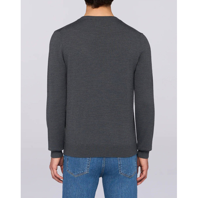 Product TRUSSARDI KNITWEAR-MAGLIONE GIROCOLLO  IN MISTO LANA CON JACQUARD UROBORO base image