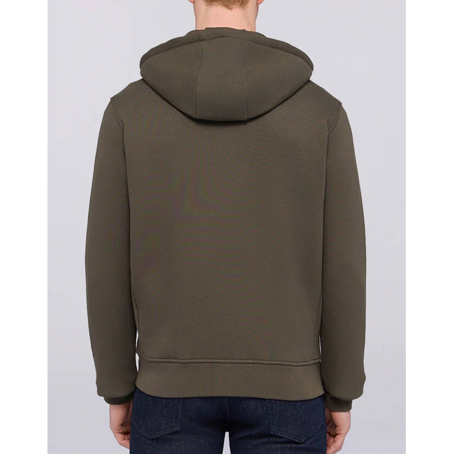 Product TRUSARDI SWEAT-FELPA CON ZIP E CAPPUCCIO IN JERSEY DIAGONALE CON RICAMO PUNTO CUORE base image
