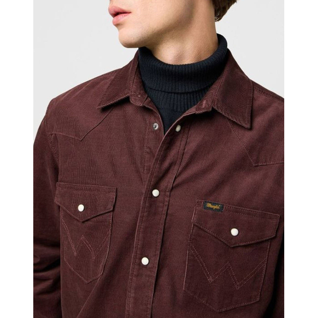 Product WRANGLER WESTERN CORD SHIRT base image