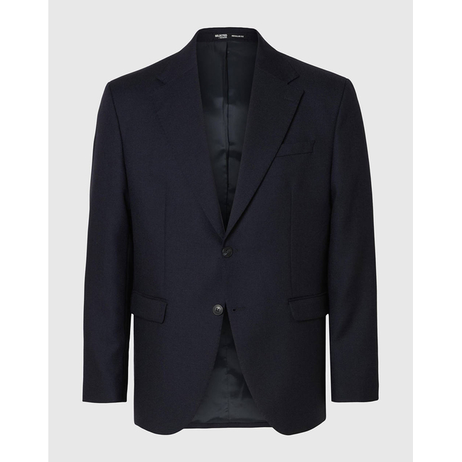 Product SELECTED  SLHREG-BJORN MANTECO WOOL BLZ base image