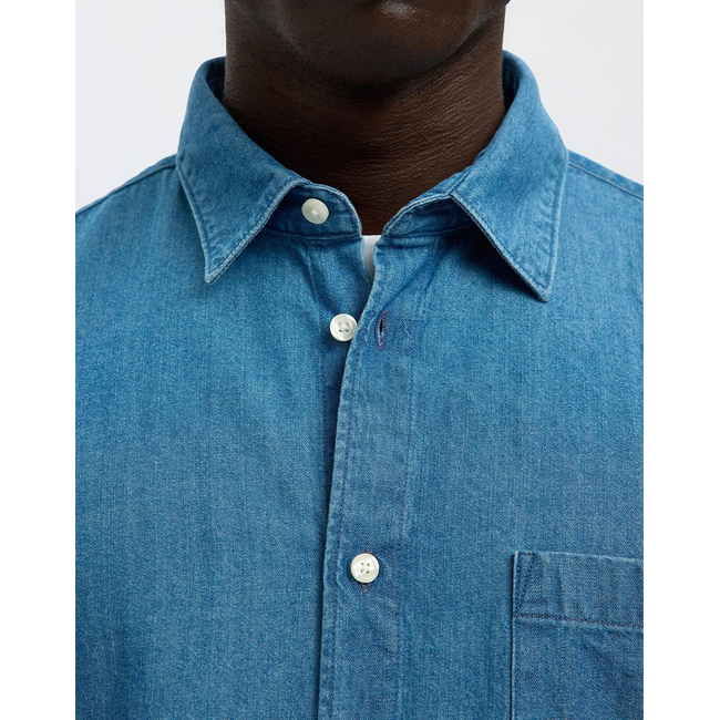Product SELECTED SLHREGCARLO DENIM LS SHIRT NOOS base image