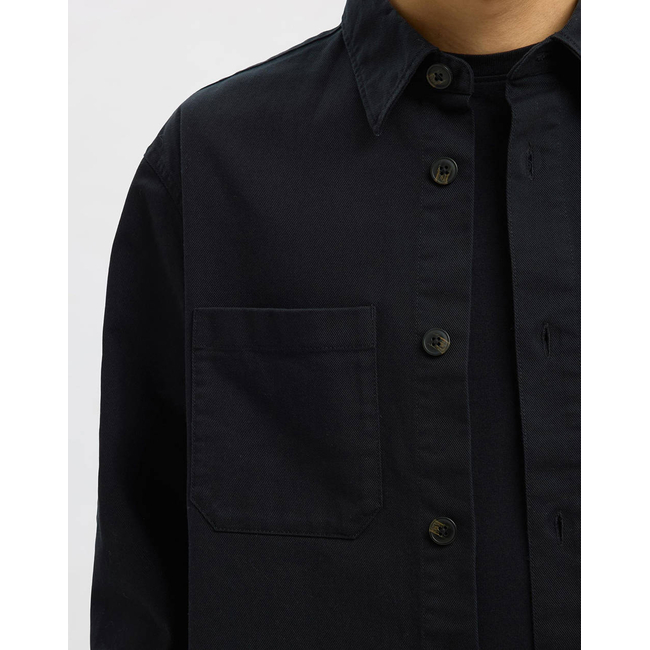 Product SELECTED SLHTRAVIS TWILL OVERSHIRT LS NOOS base image