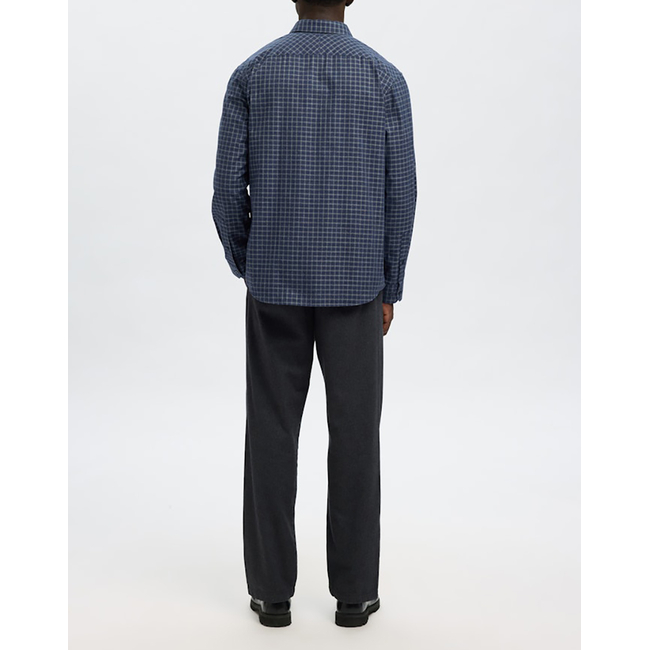 Product SELECTED SLHREG-LEO HEATHER SHIRT LS NOOS base image