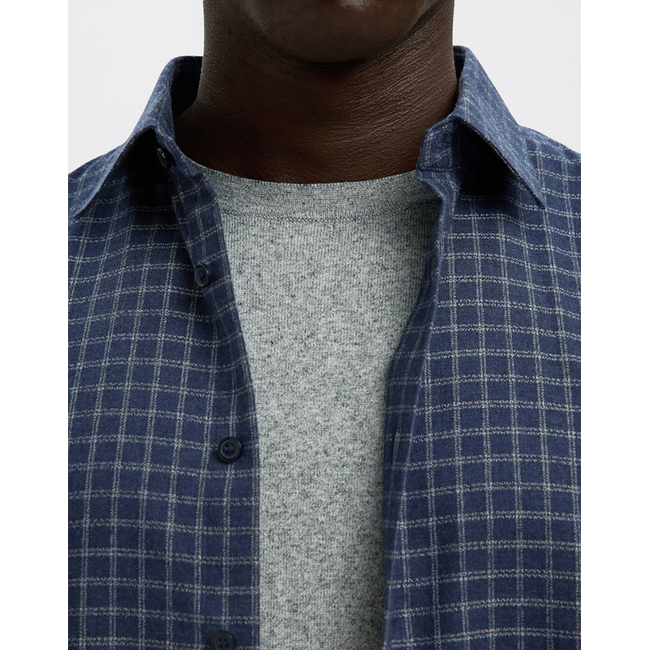 Product SELECTED SLHREG-LEO HEATHER SHIRT LS NOOS base image