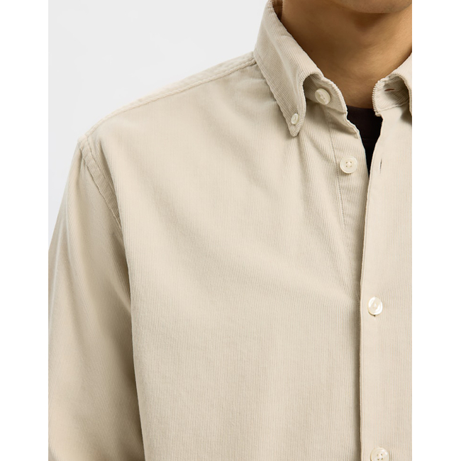 Product SELECTED SLHREGDANNI CORD BD LS SHIRT NOOS base image
