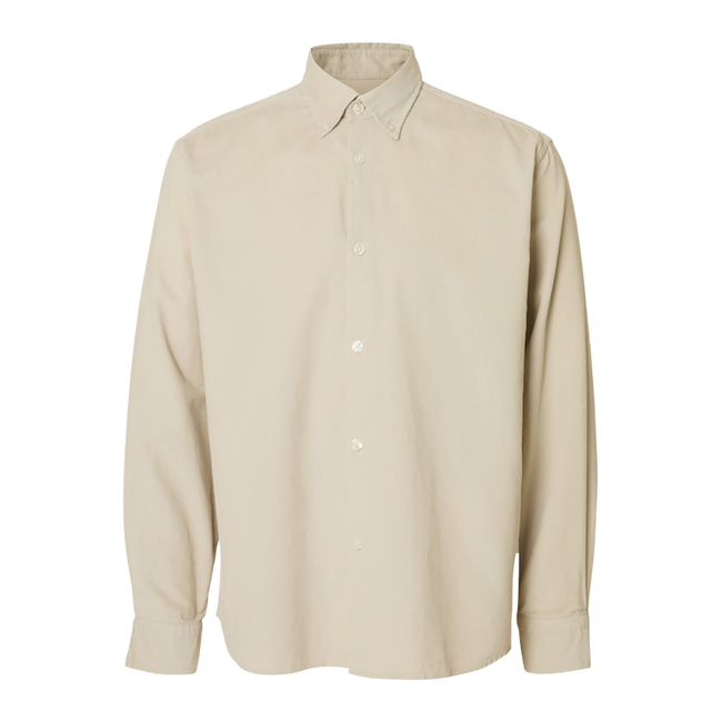 Product SELECTED SLHREGDANNI CORD BD LS SHIRT NOOS base image