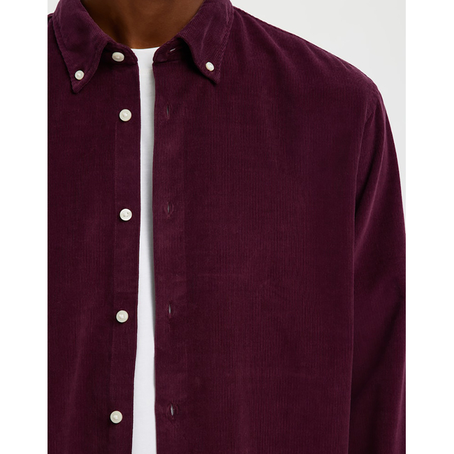 Product SELECTED SLHREGDANNI CORD BD LS SHIRT NOOS base image