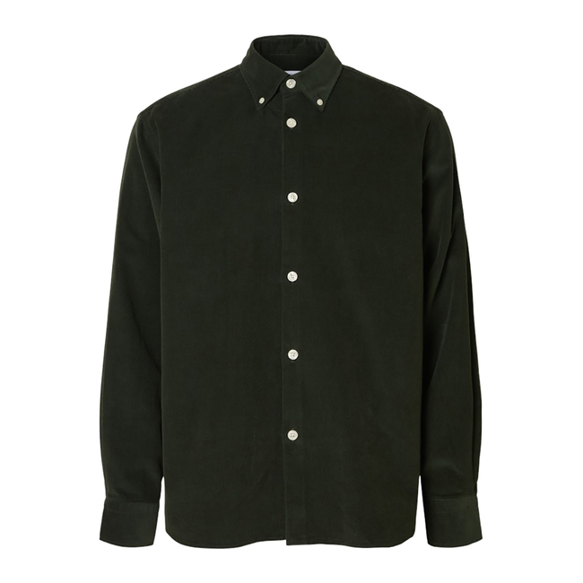Product SELECTED SLHREGDANNI CORD BD LS SHIRT NOOS base image