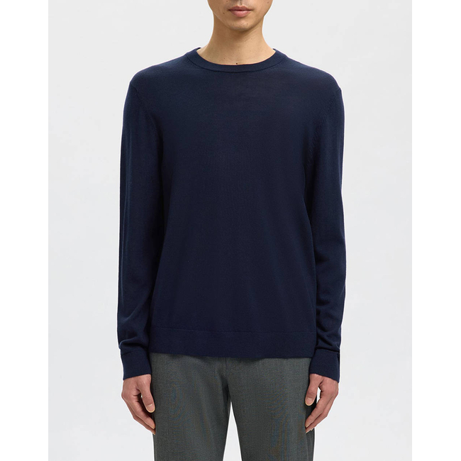 Product SELECTED SLHTRAY LS KNIT MERINO CREW NECK NOOS base image