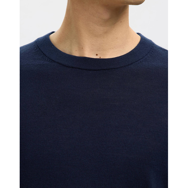 Product SELECTED SLHTRAY LS KNIT MERINO CREW NECK NOOS base image