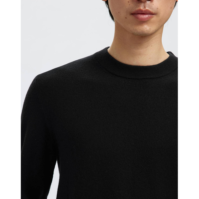 Product SELECTED  SLHTRAY MERINO BRUSHED RELAXED CREW NOOS base image