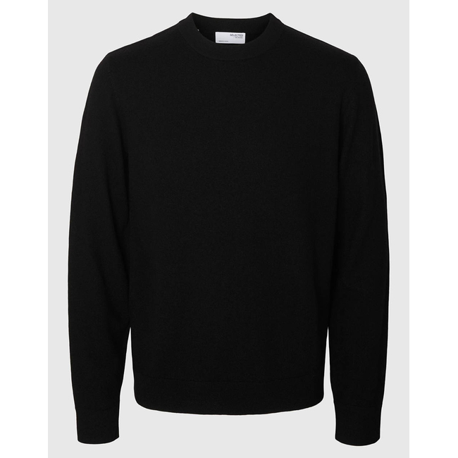 Product SELECTED  SLHTRAY MERINO BRUSHED RELAXED CREW NOOS base image