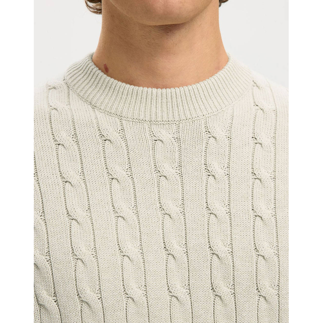 Product SELECTED SLHRYAN STRUCTURE CREW NECK base image