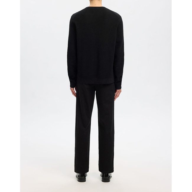 Product SELECTED SLHROSS LS KNIT STRUCTURE CREW NECK NOOS base image