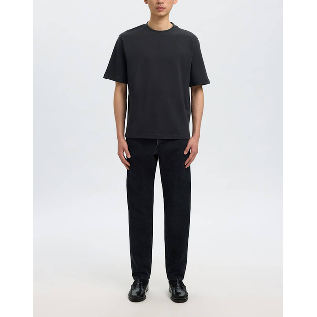 Product SELECTED SLHLOOSEOSCAR SS O-NECK TEE NOOS base image