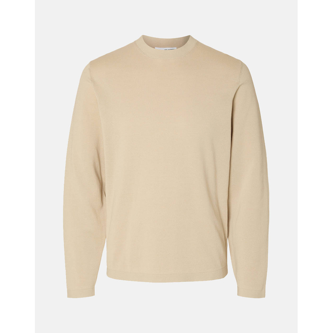 Product SELECTED SLHRAVI LS KNIT STRUCTURE CREW NECK base image