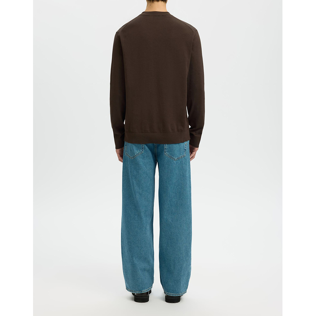 Product SELECTED SLHTORINO LS KNIT CREW NECK NOOS base image