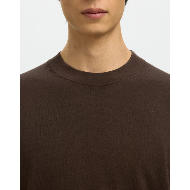 Product SELECTED SLHTORINO LS KNIT CREW NECK NOOS base image