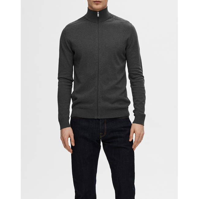 Product SELECTED SLHBERG FULL ZIP CARDIGAN NOOS base image