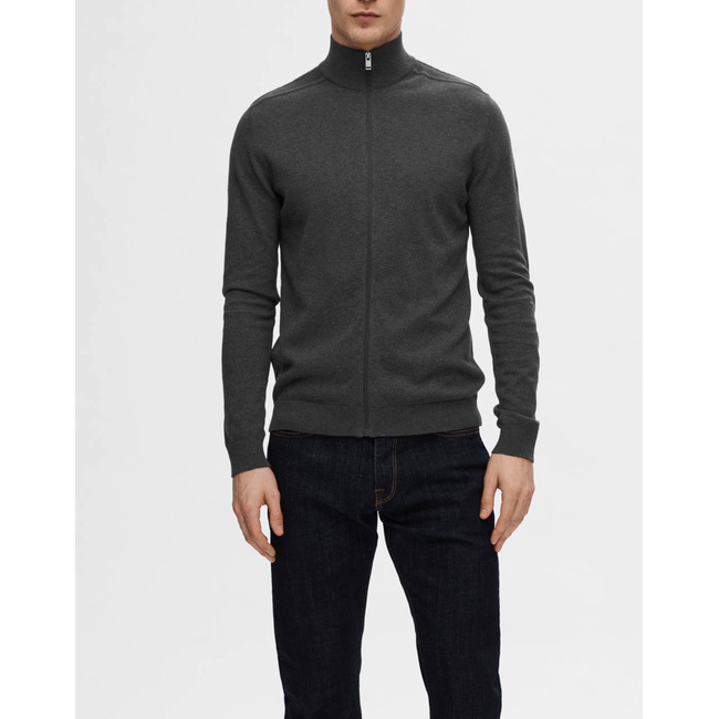 Product SELECTED SLHBERG FULL ZIP CARDIGAN NOOS base image