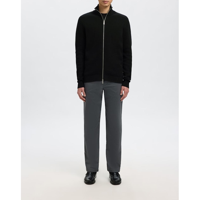 Product SELECTED SLHDANE LS KNIT STRUCTURE FULL ZIP NOOS base image