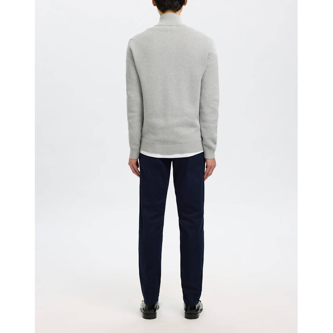 Product SELECTED SLHDANE LS KNIT STRUCTURE FULL ZIP NOOS base image