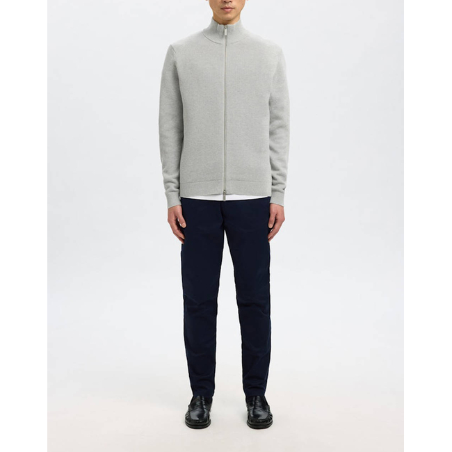 Product SELECTED SLHDANE LS KNIT STRUCTURE FULL ZIP NOOS base image