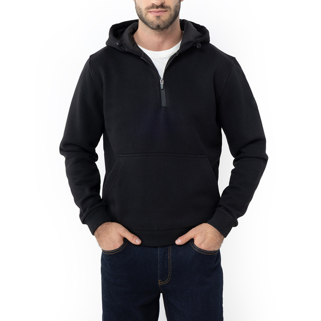 Product THE BOSTONIANS ΦΟΥΤΕΡ ΒΑΜΒΑΚΕΡΟ HALF ZIP REGULAR FIT QUAL 7262 PAT 9019-00 base image