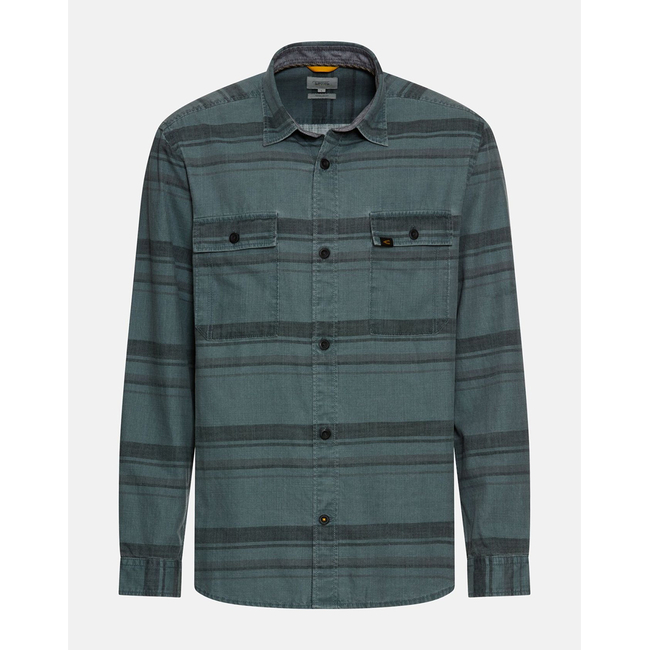 Product CAMEL ACTIVE SHIRT LS 2Pocket flaps hor. Stripes base image