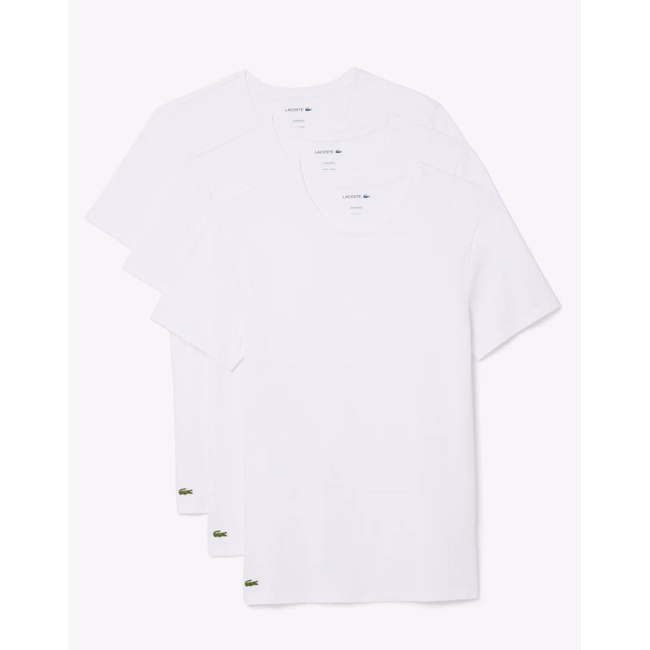 Product LACOSTE SET OF 3 PCS UNDERWEAR T-SHIRT SS UNDERWEAR TEE-SHIRT base image