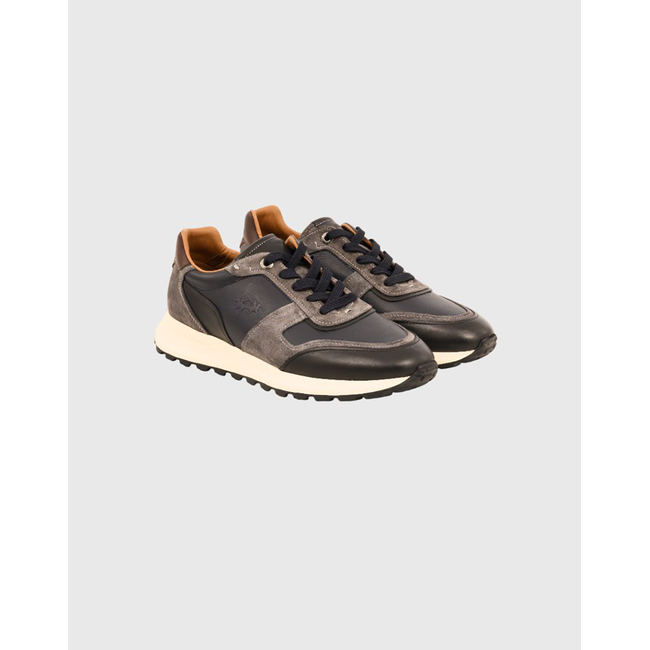 Product LA MARTINA ΠΑΠΟΥΤΣΙΑ ΑΝΔΡΙΚΑ GREY SUEDE base image