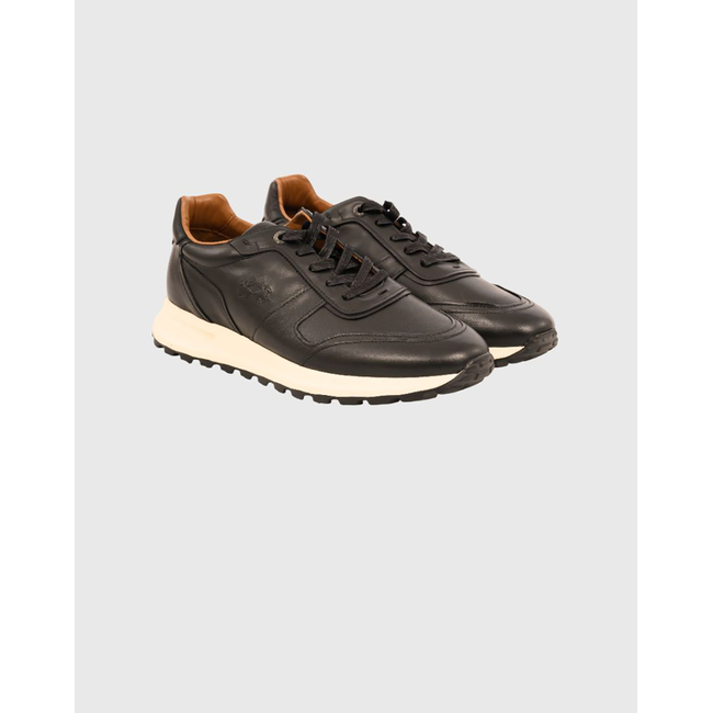 Product LA MARTINA ΠΑΠΟΥΤΣΙΑ ΑΝΔΡΙΚΑ BLACK DUSTIN base image